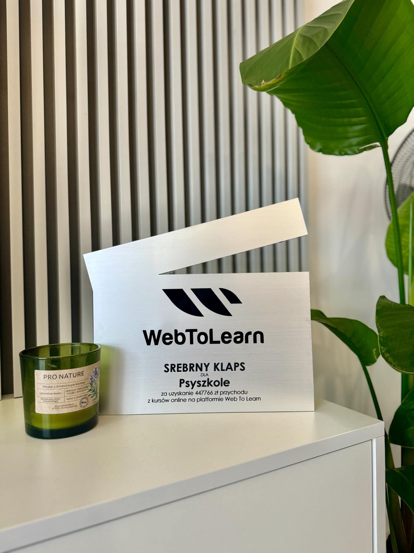 Srebrny Klaps WebToLearn dla Psyszkole